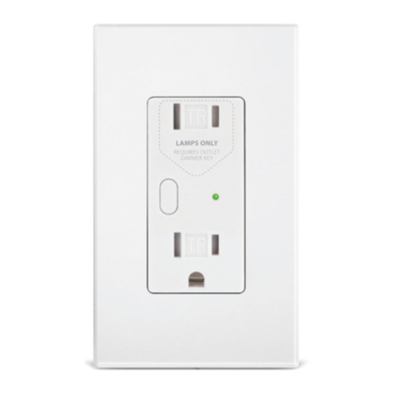 15A Dual-Band Dimmer Outlet