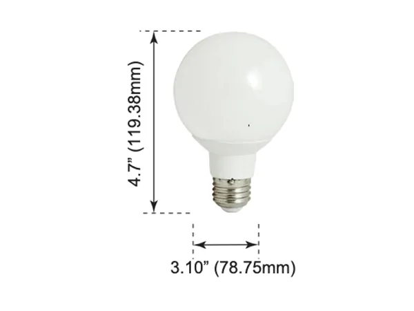 E12/6W/27K LED Lamp