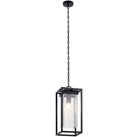 Outdoor Hanging Light, Black