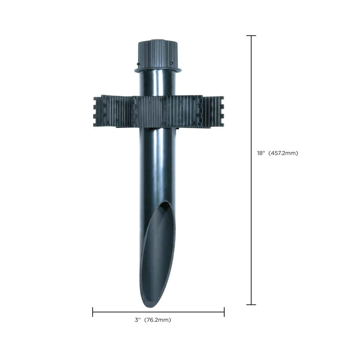 3" PVC Mounting Post