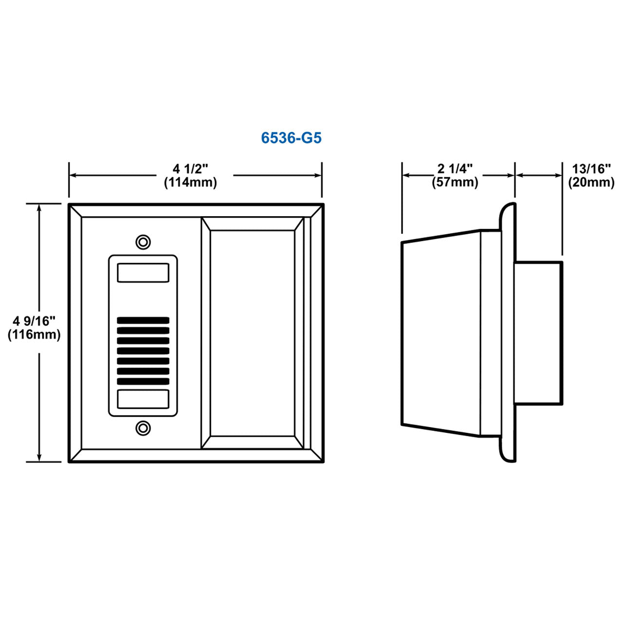 Hotel Room Annunciator Horn/Strobe