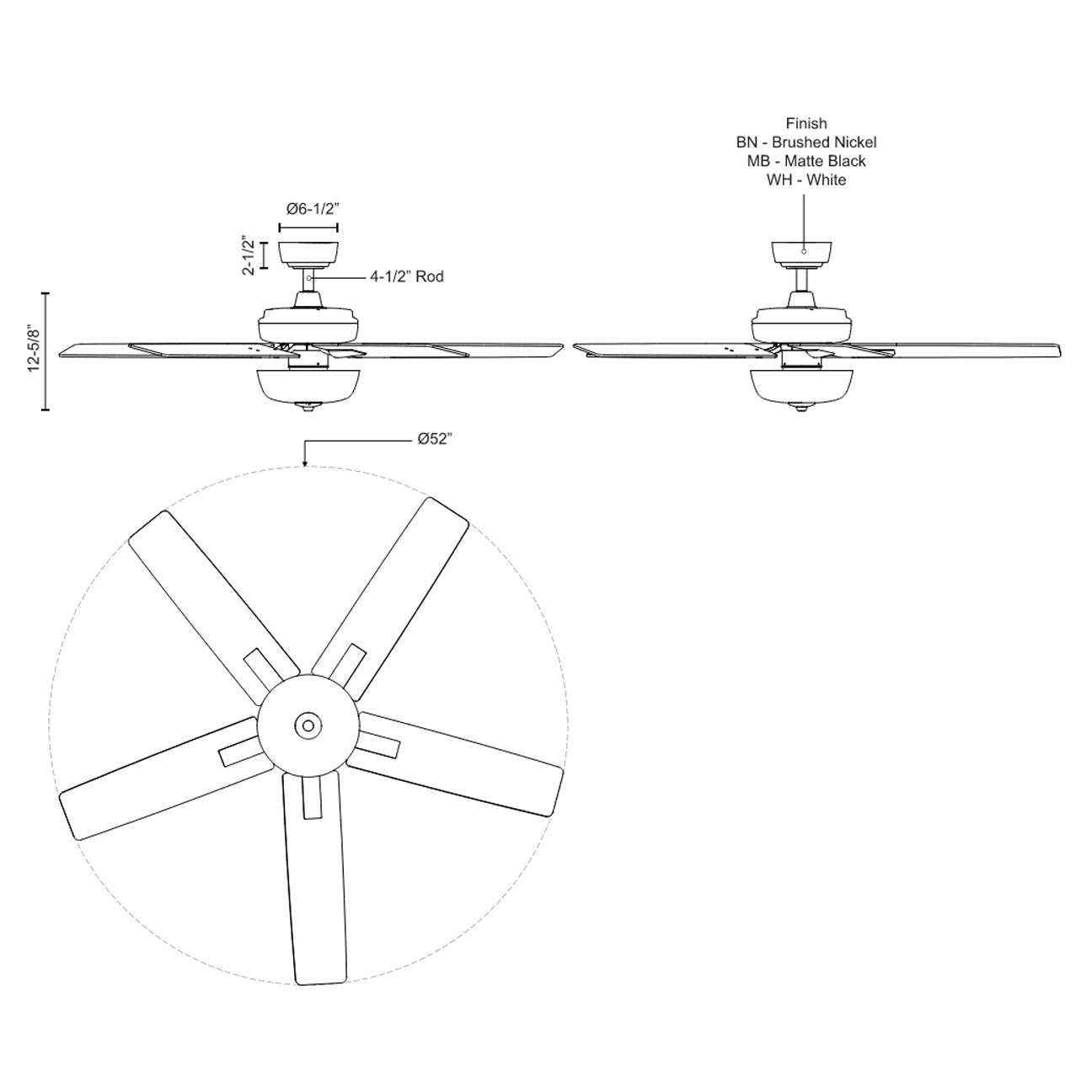 Erikson 52-in Ceiling Fan