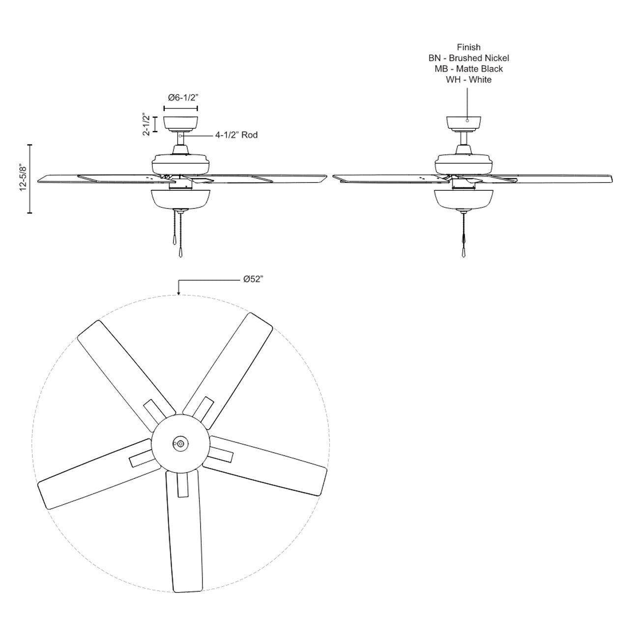 Erikson 52-in Ceiling Fan