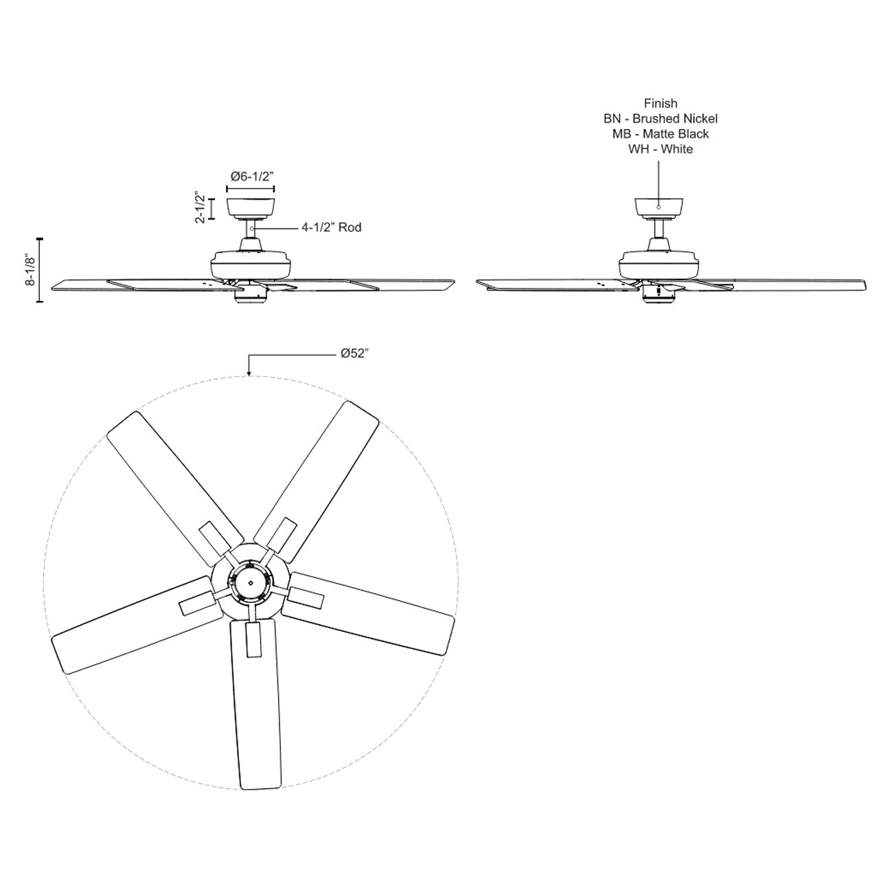 Erikson 52-in Ceiling Fan