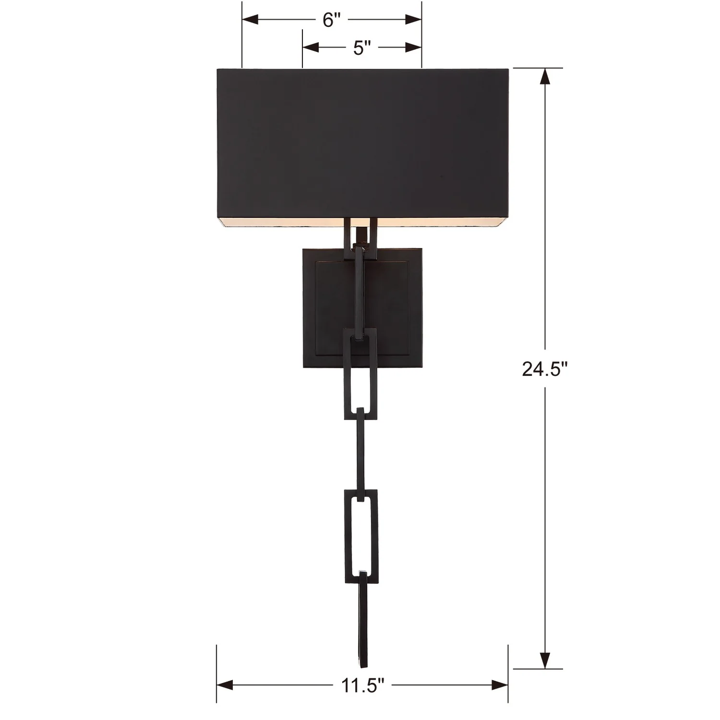 Brian Patrick Flynn Alston 2 Light Sconce