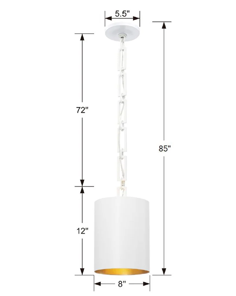 Brian Patrick Flynn Alston 1 Light Mini Pendant