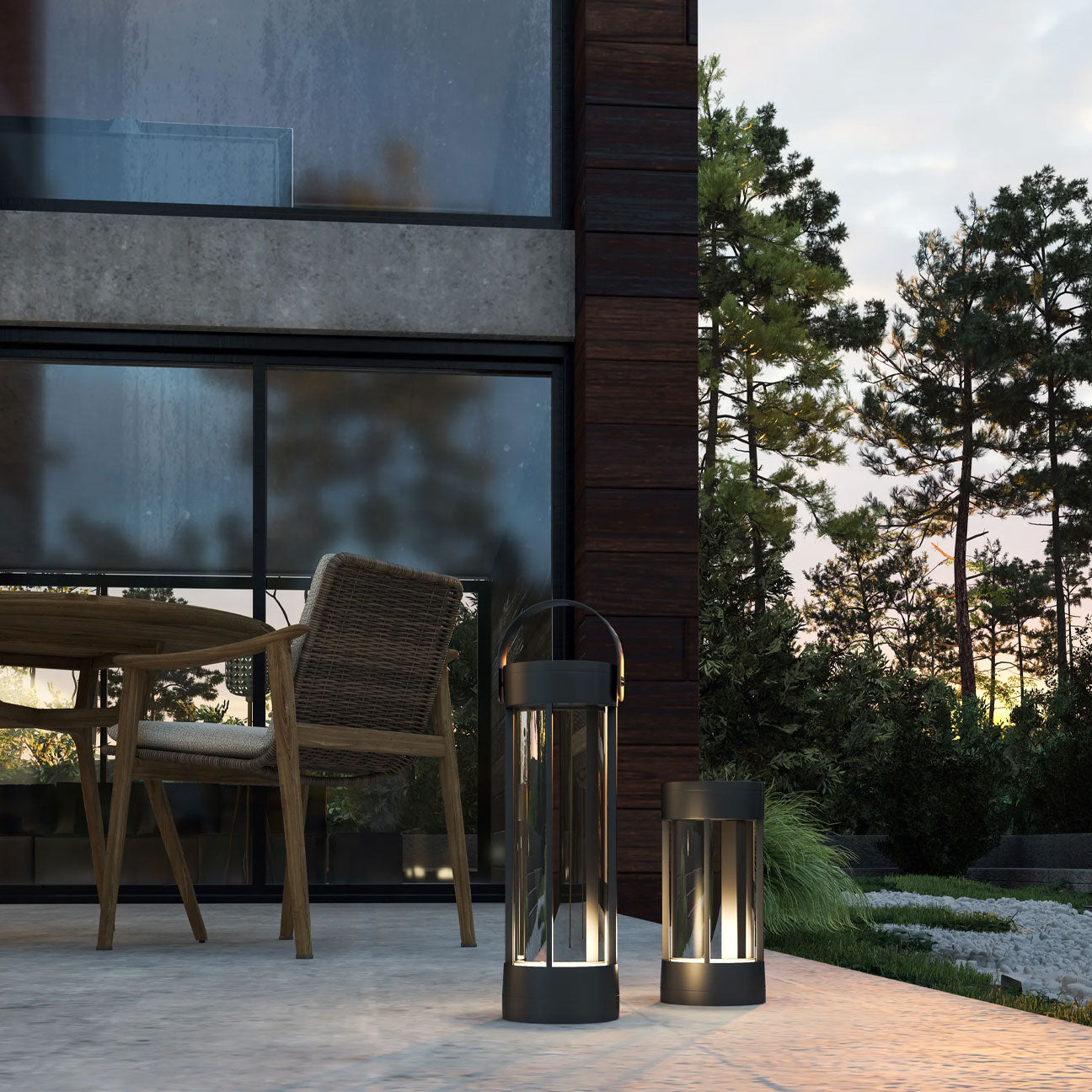 Suara 10-in Exterior Portable Lamp