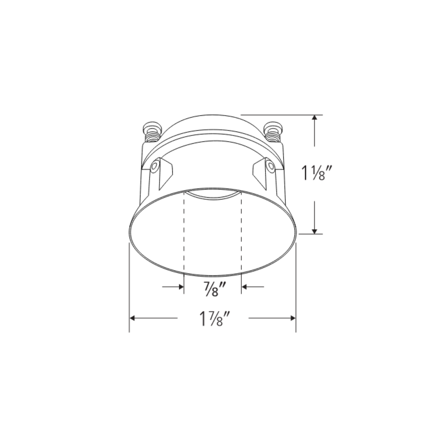 1″ Koto™ Mini Round Trimless