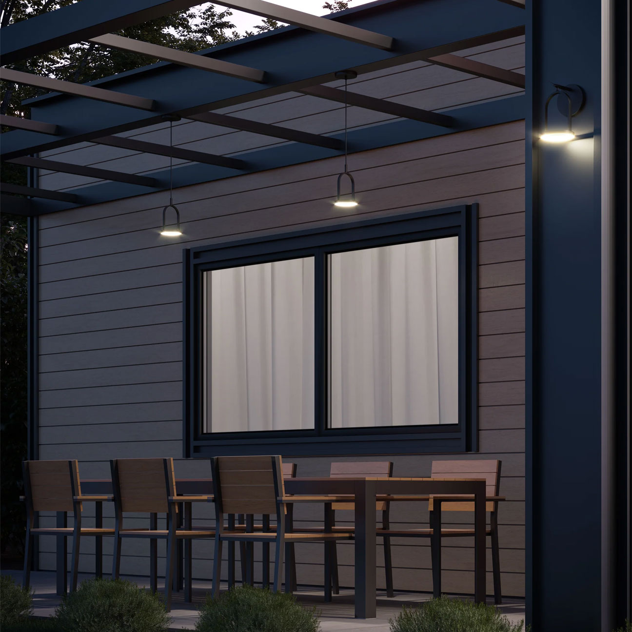 Trek 5-in Exterior Wall Sconce