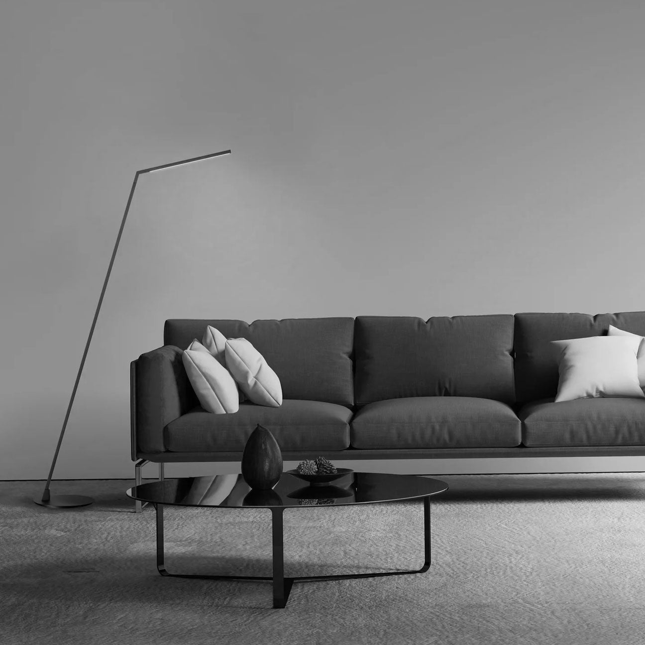 Miter 58-in Floor Lamp