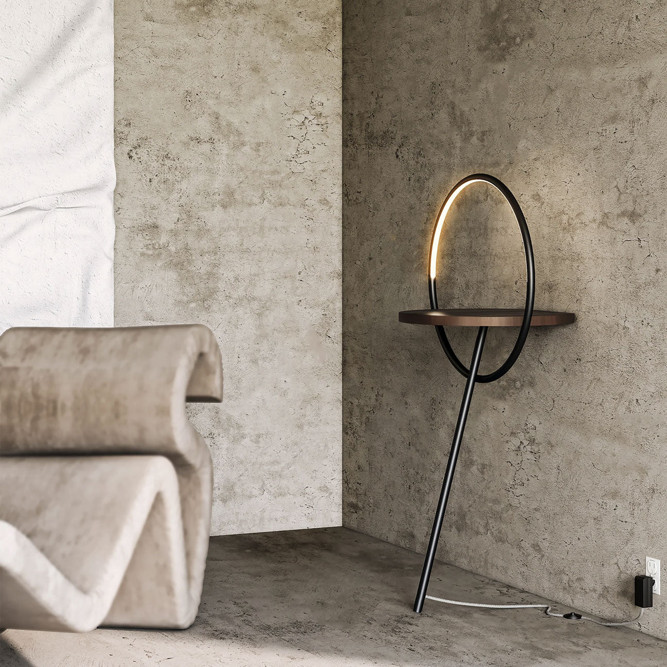 Maya 18-in Floor Lamp