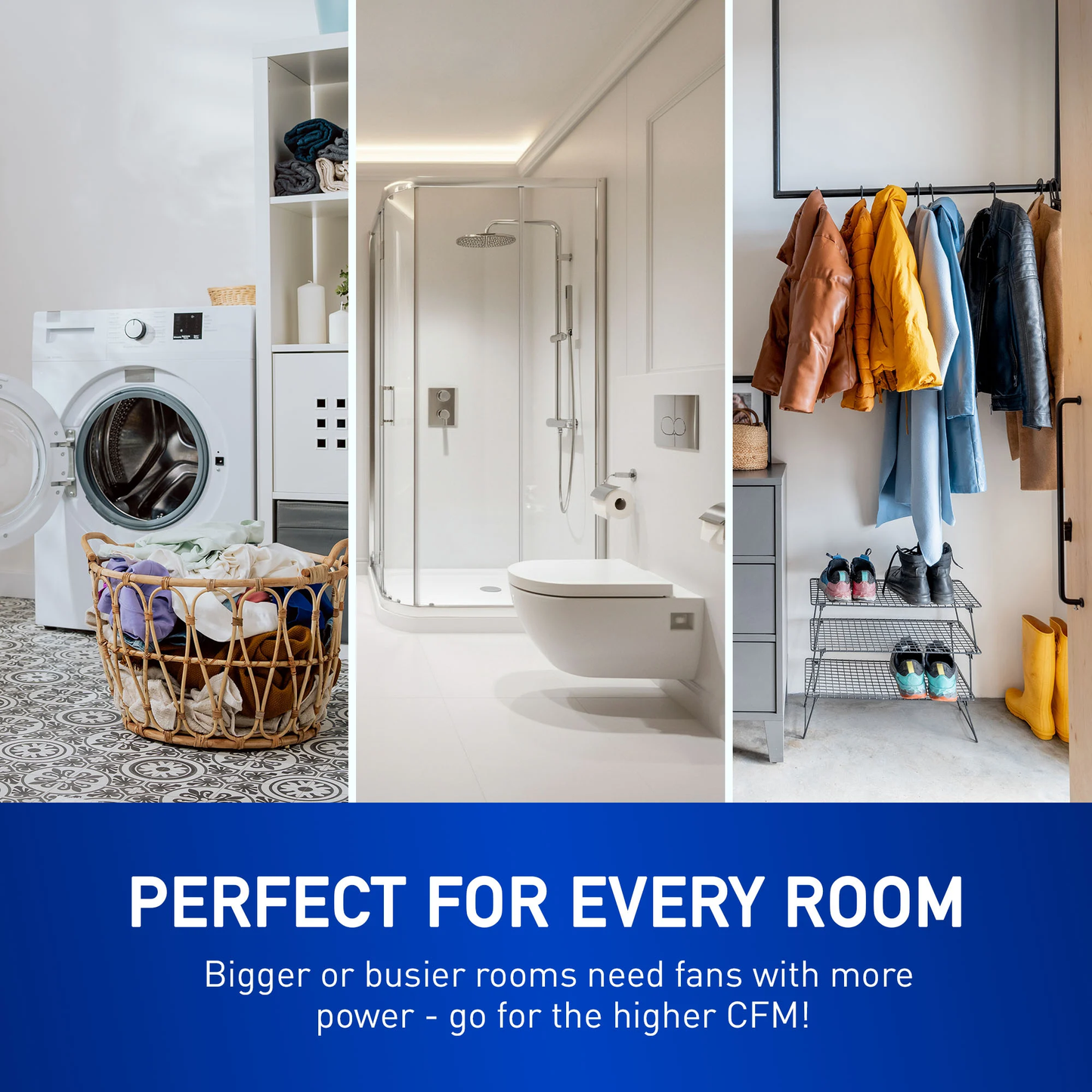 WhisperCeiling® DC Exhaust Fan 190 CFM