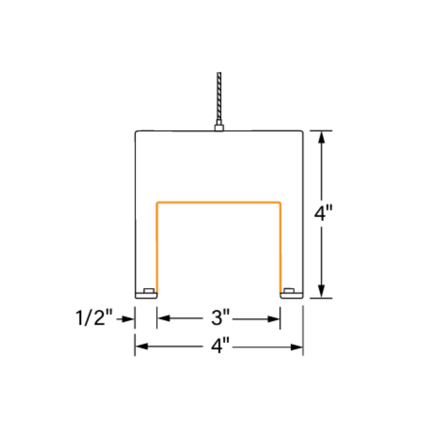 Direct LED Linear Pendant
