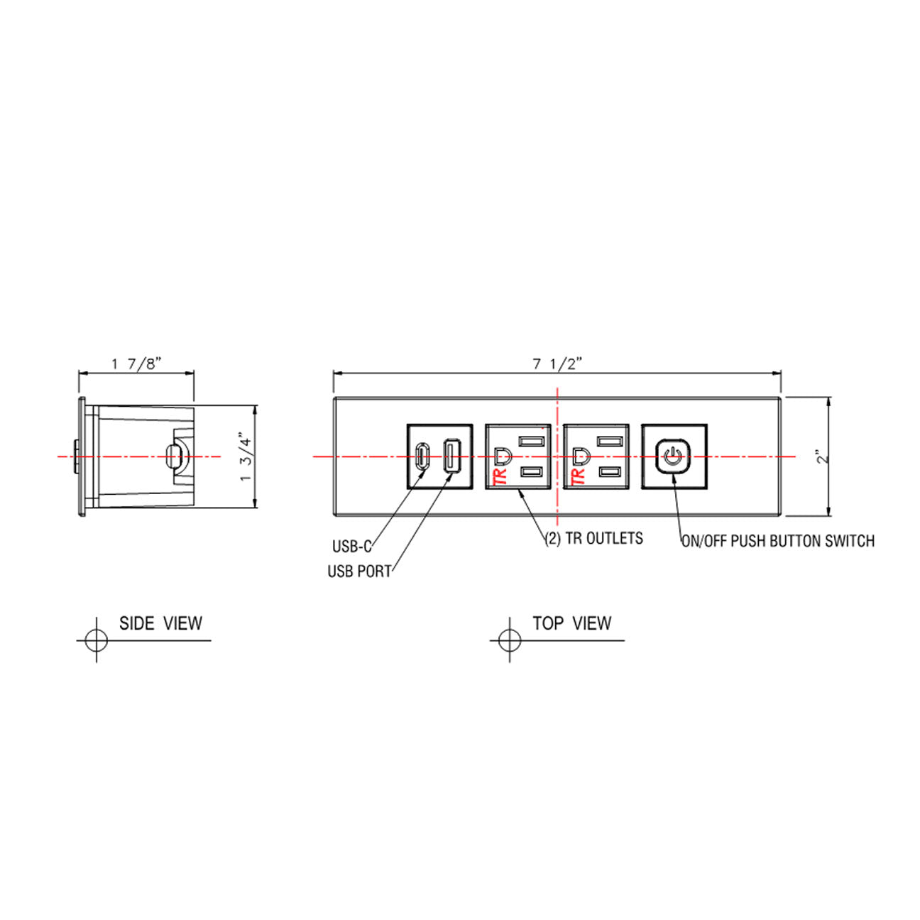 JA25 Furniture Power Outlet
