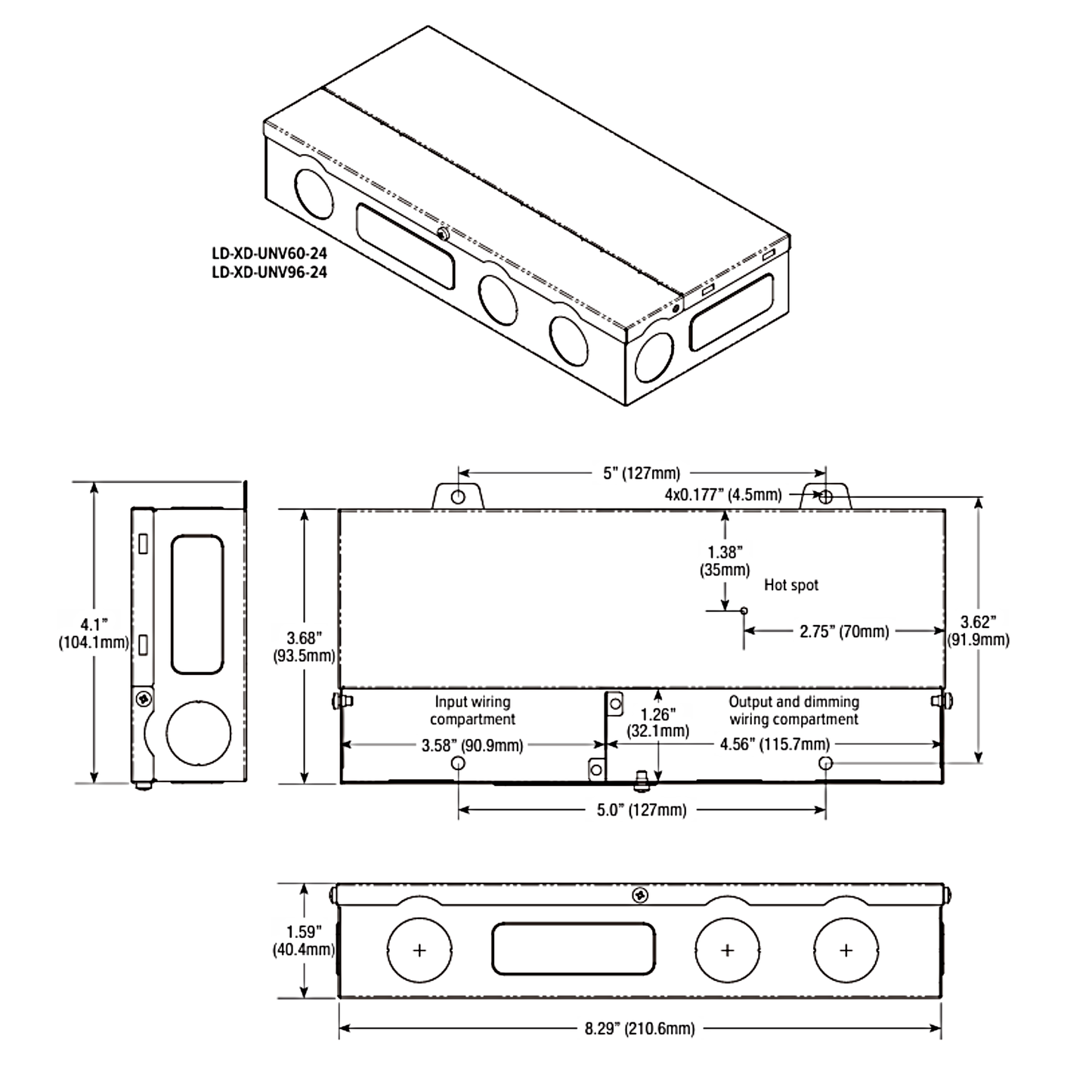 24V Single Output Tapelight Driver