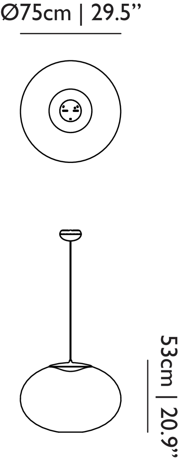 30" NR2 LED Pendant