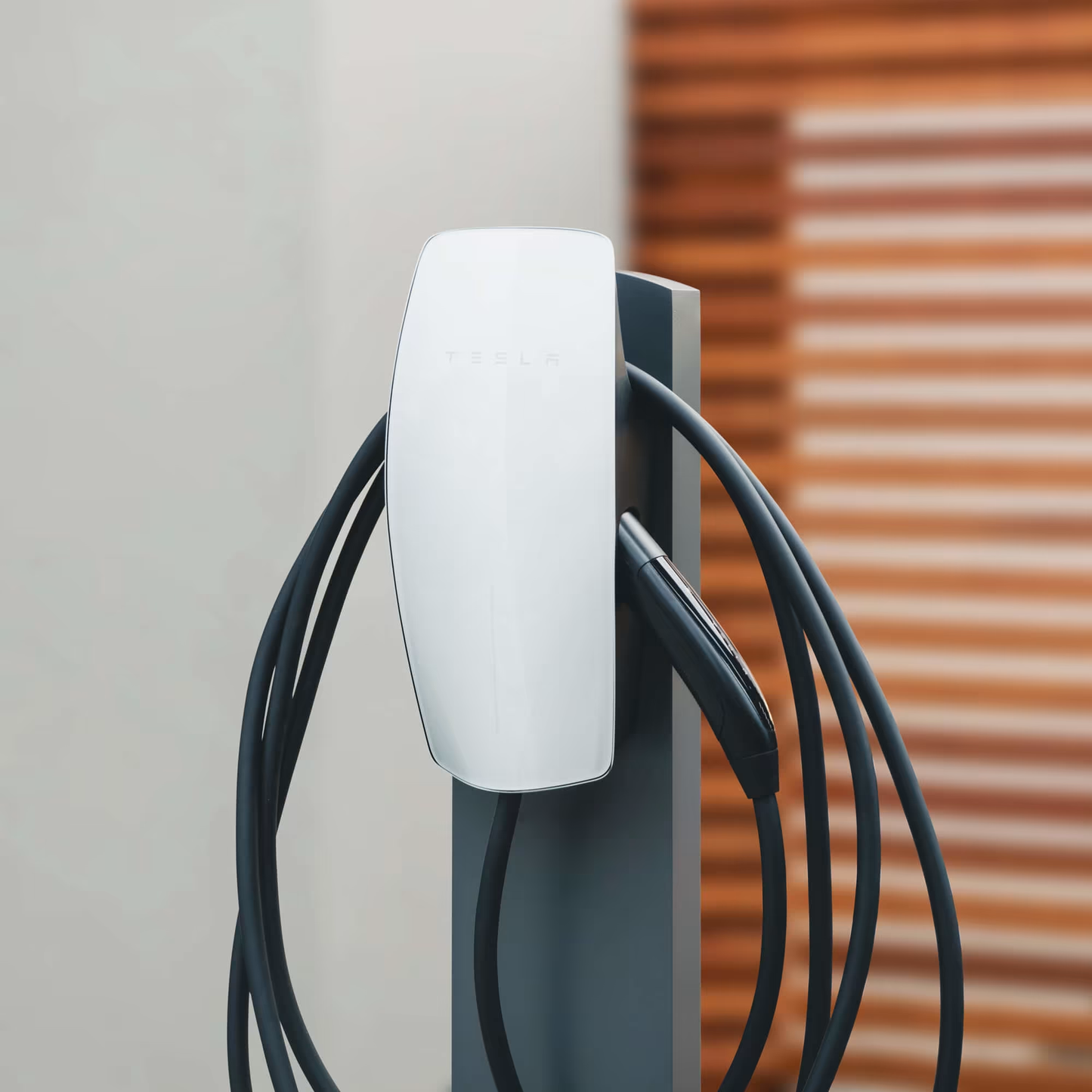 Tesla EV Charger Pedestal