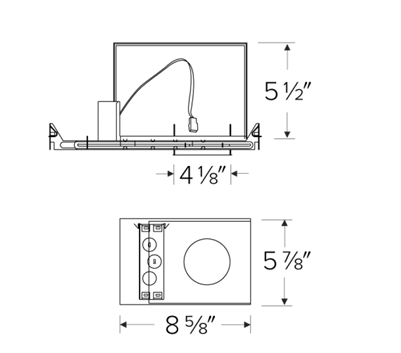 4″ Max Adjustable IC Airtight Housing