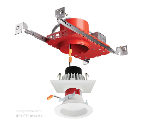 4″ Fire-Rated IC Airtight Housing