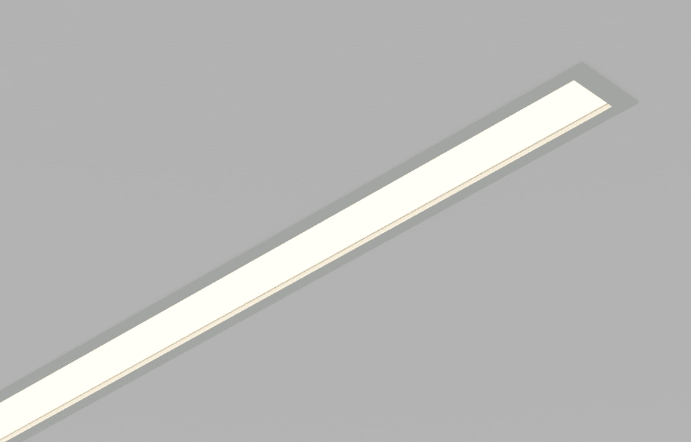 2.5" Aperture Wet Rated Recessed Linear