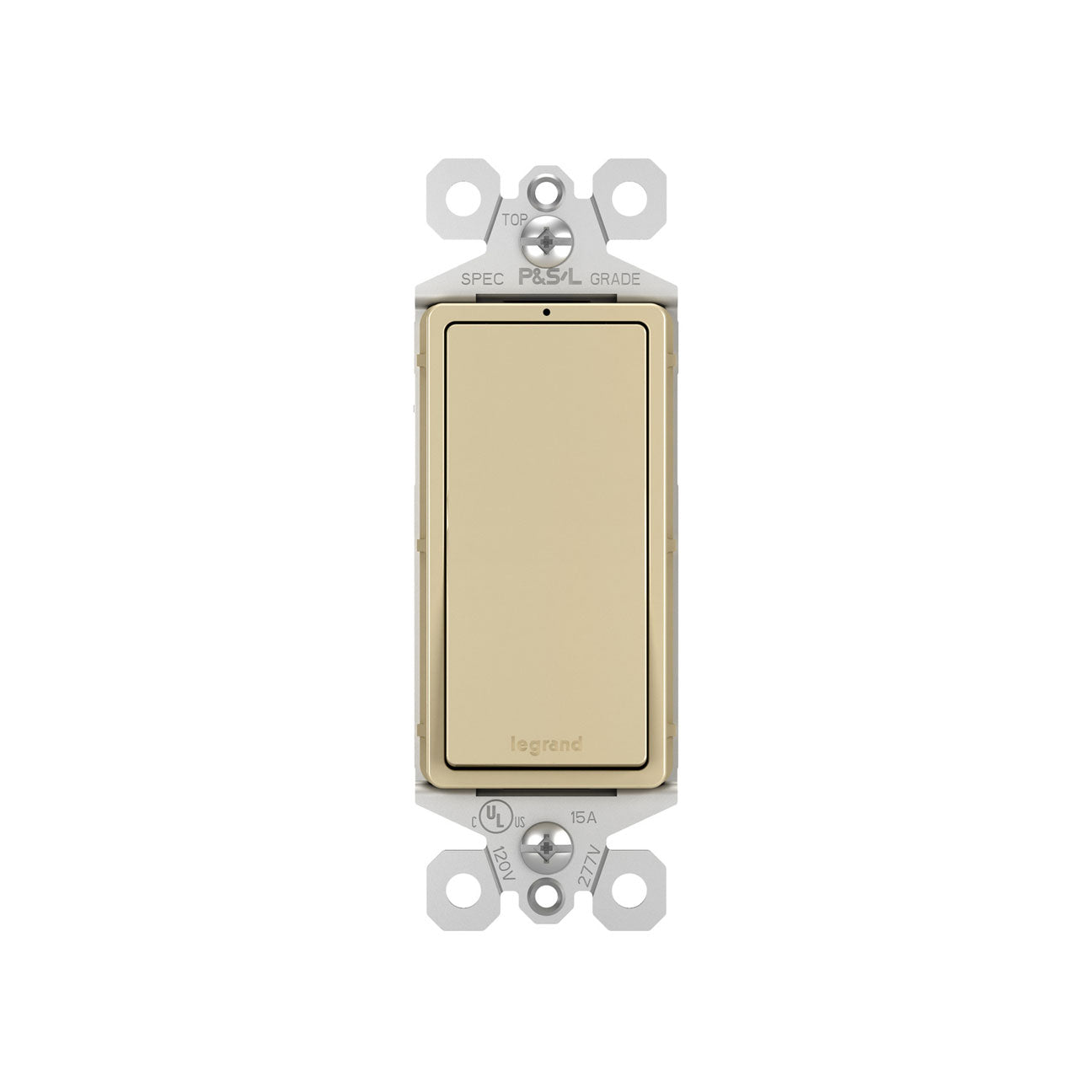 Switch: Decora, 1-pole, w/Locator Light
