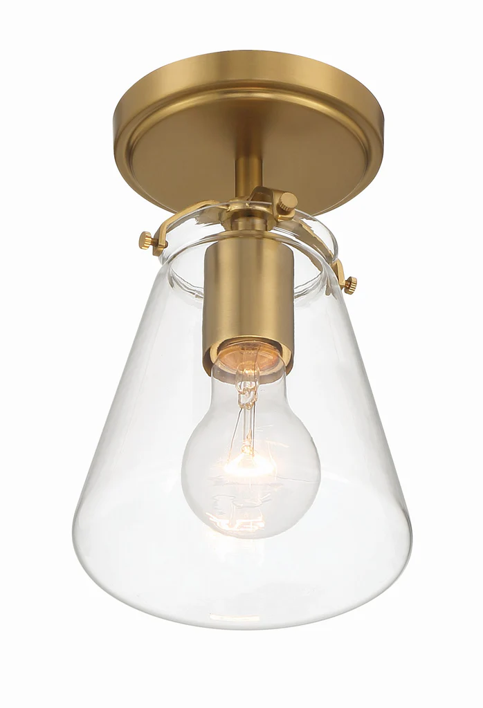 Voss 1 Light Semi Flush Mount