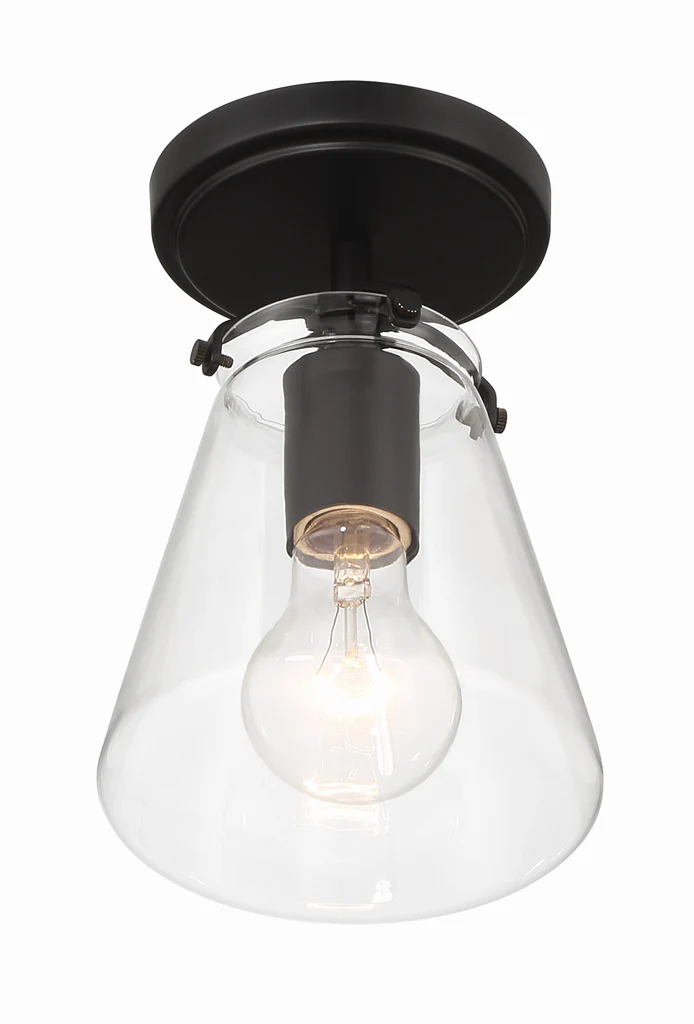 Voss 1 Light Semi Flush Mount