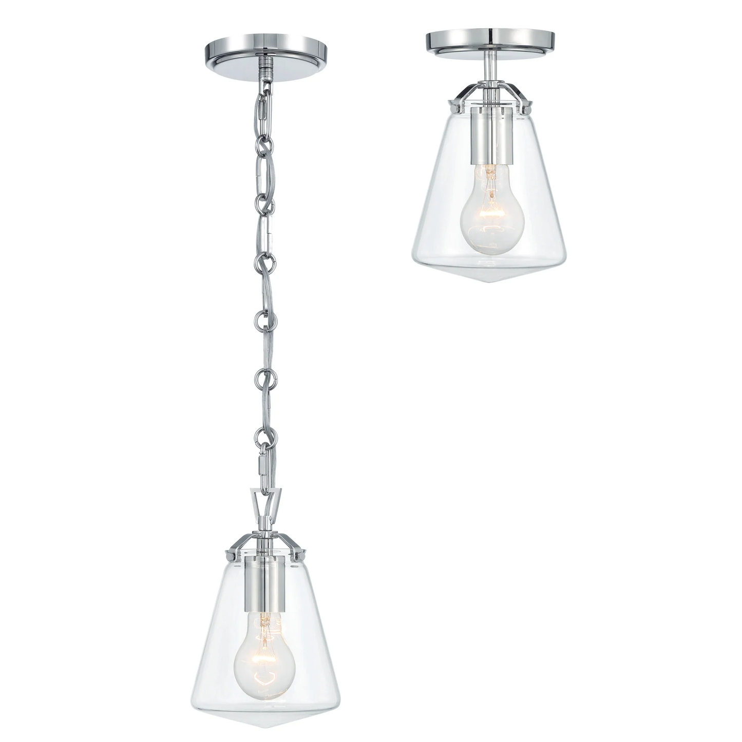 Voss 1 Light Mini Pendant - Small