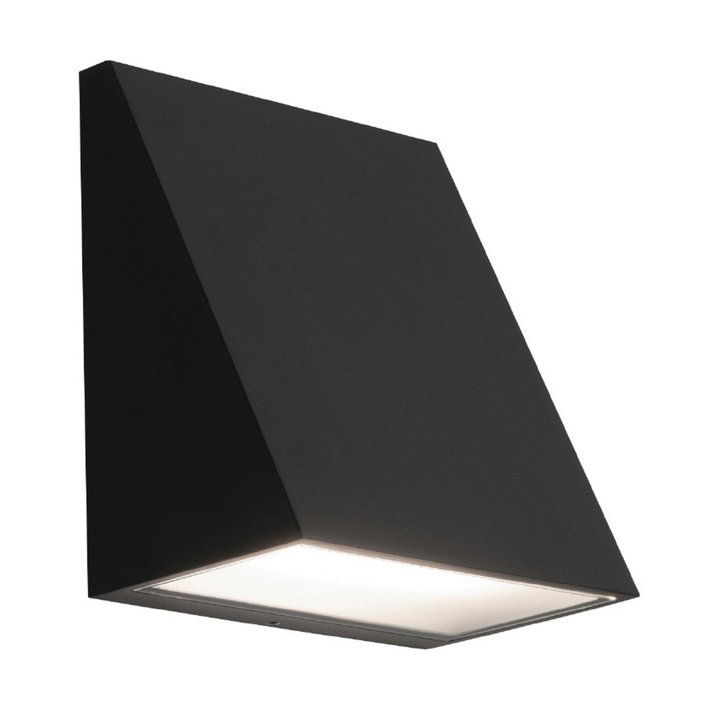 6" LED Outdoor Sconce, Black