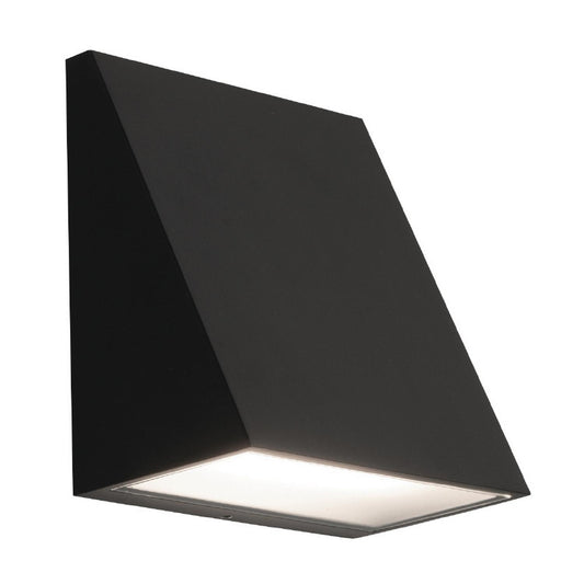 6" LED Outdoor Sconce, Black