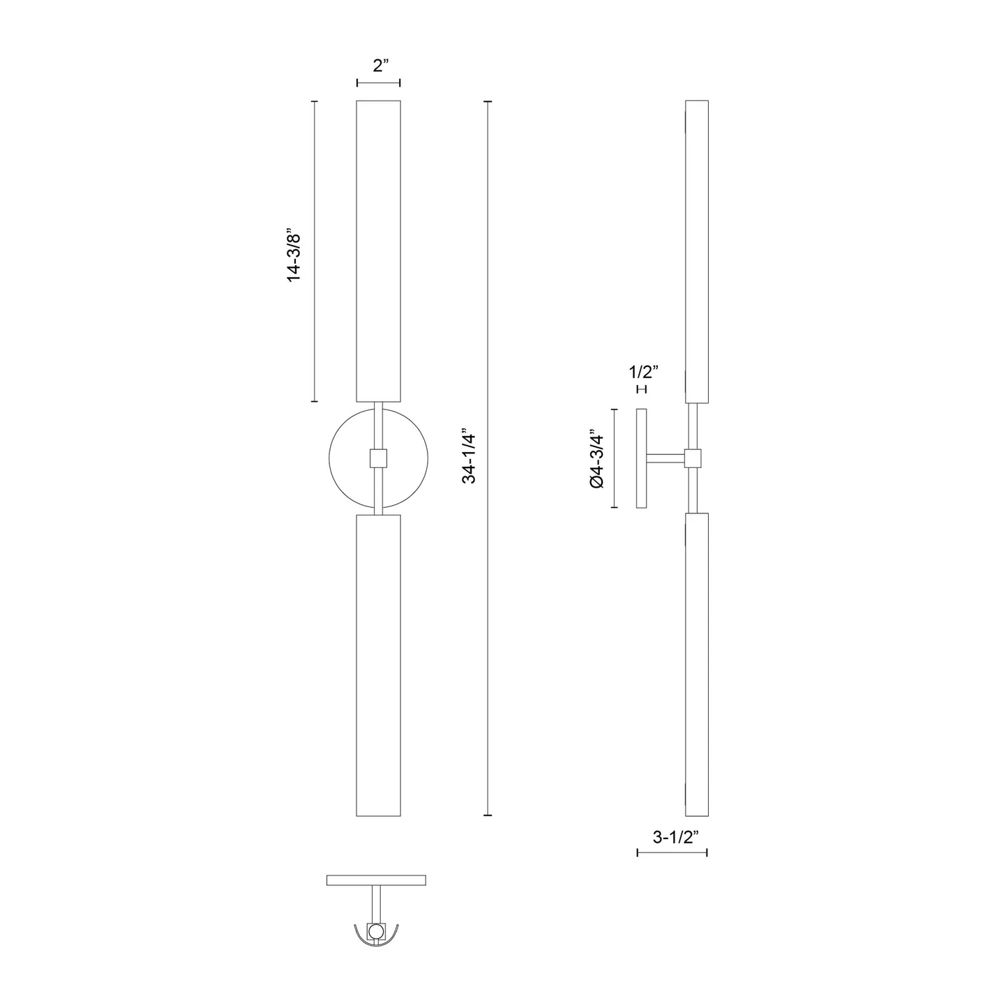 Astrid 2 Head Wall-Vanity Light