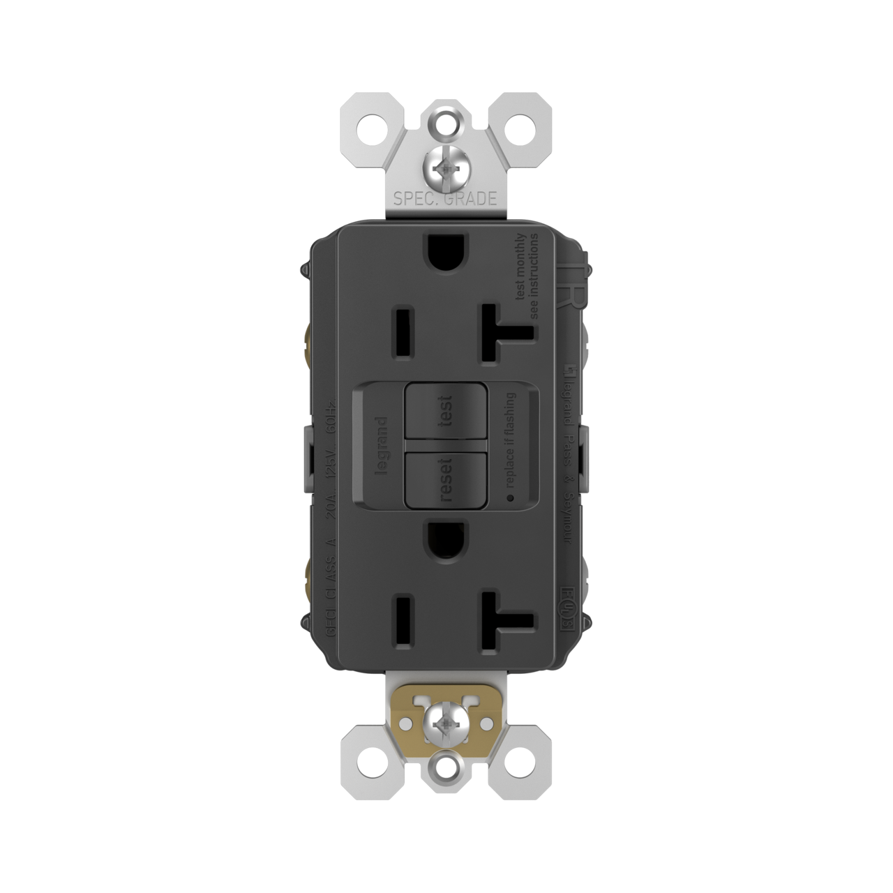 GFCI Receptacle: TR, 20A