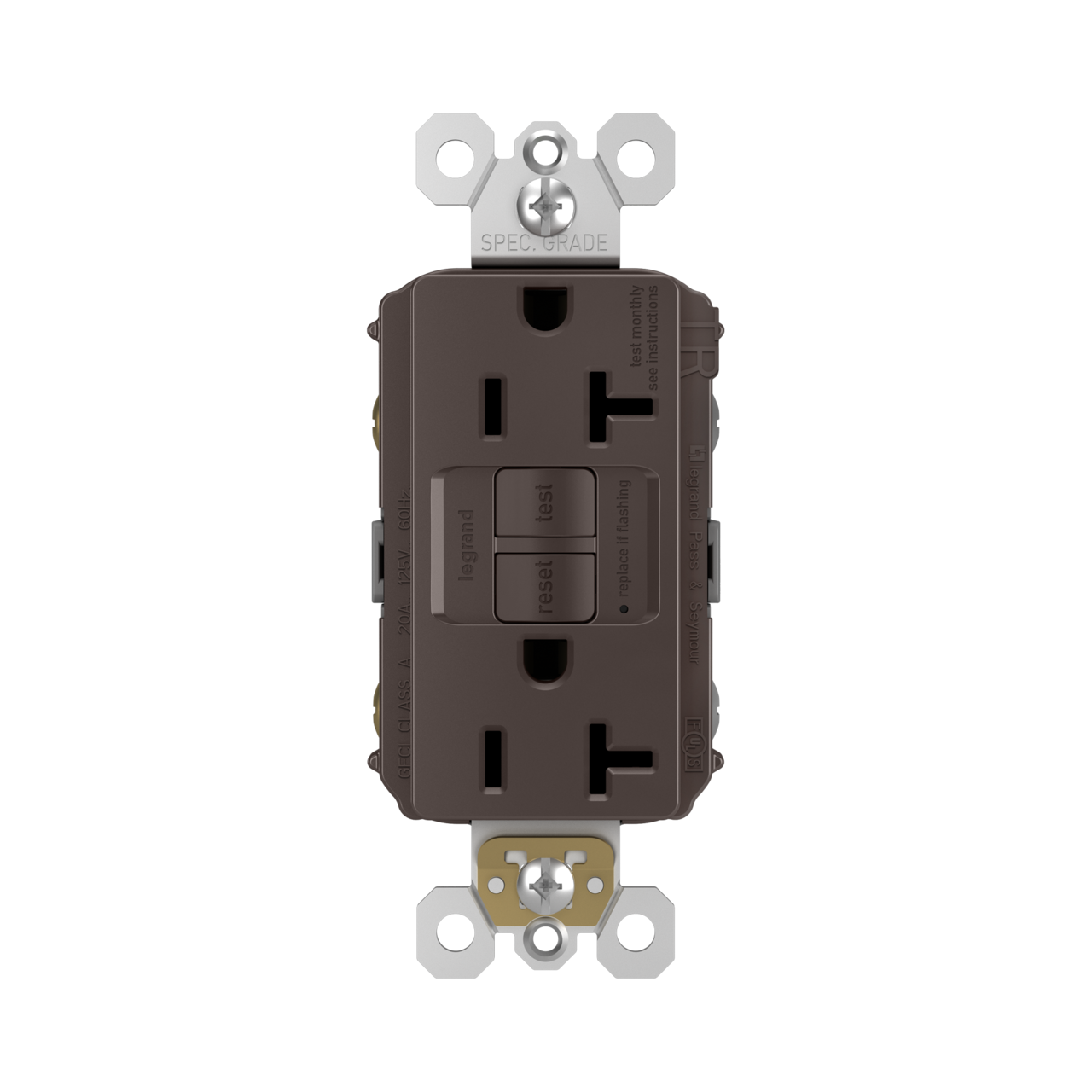 GFCI Receptacle: TR, 20A