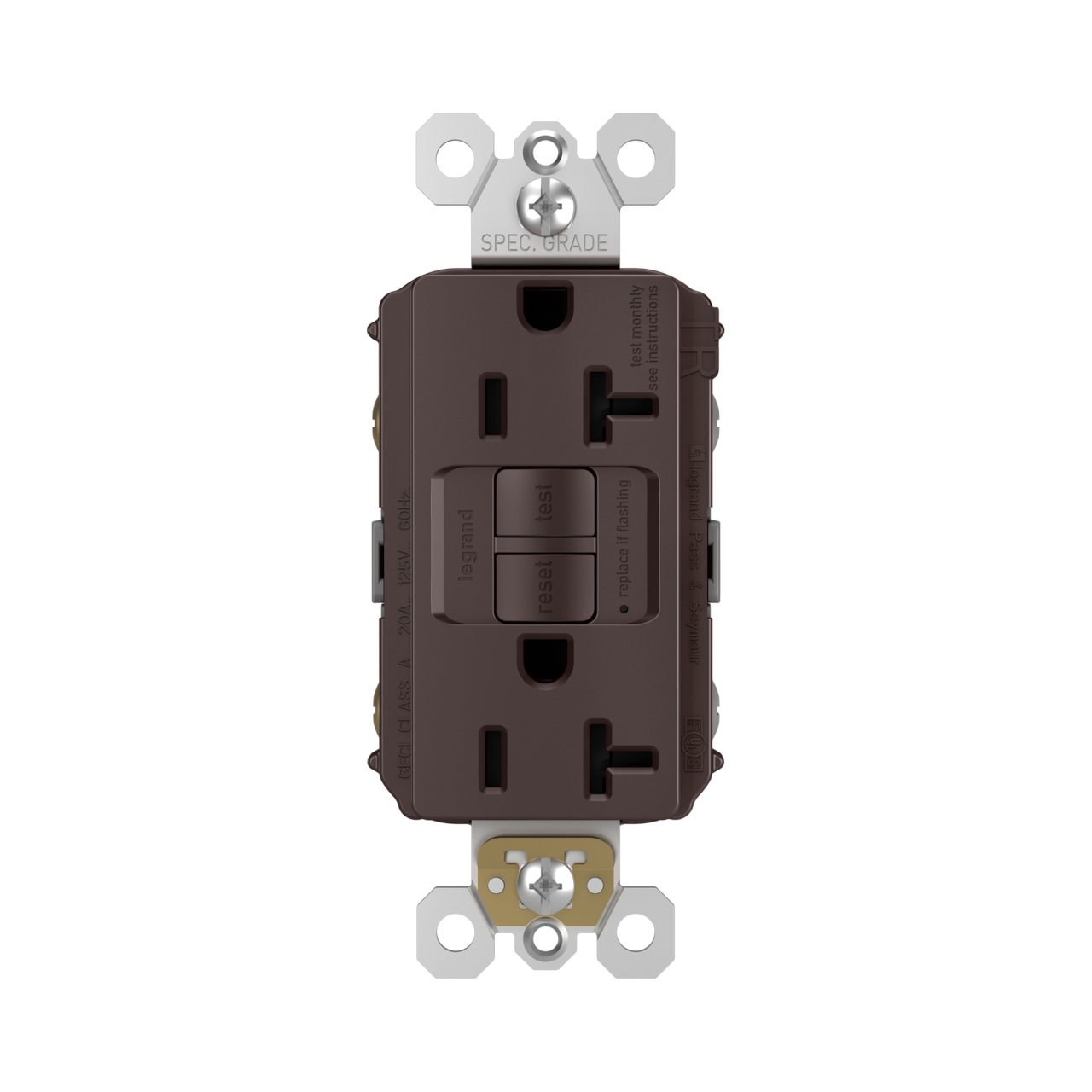 GFCI Receptacle: TR, 20A
