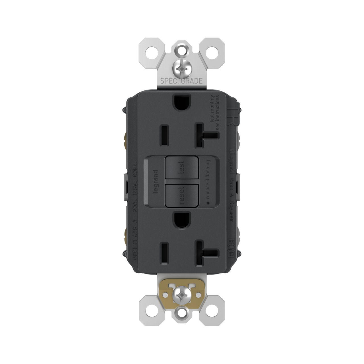 GFCI Receptacle: TR, 20A