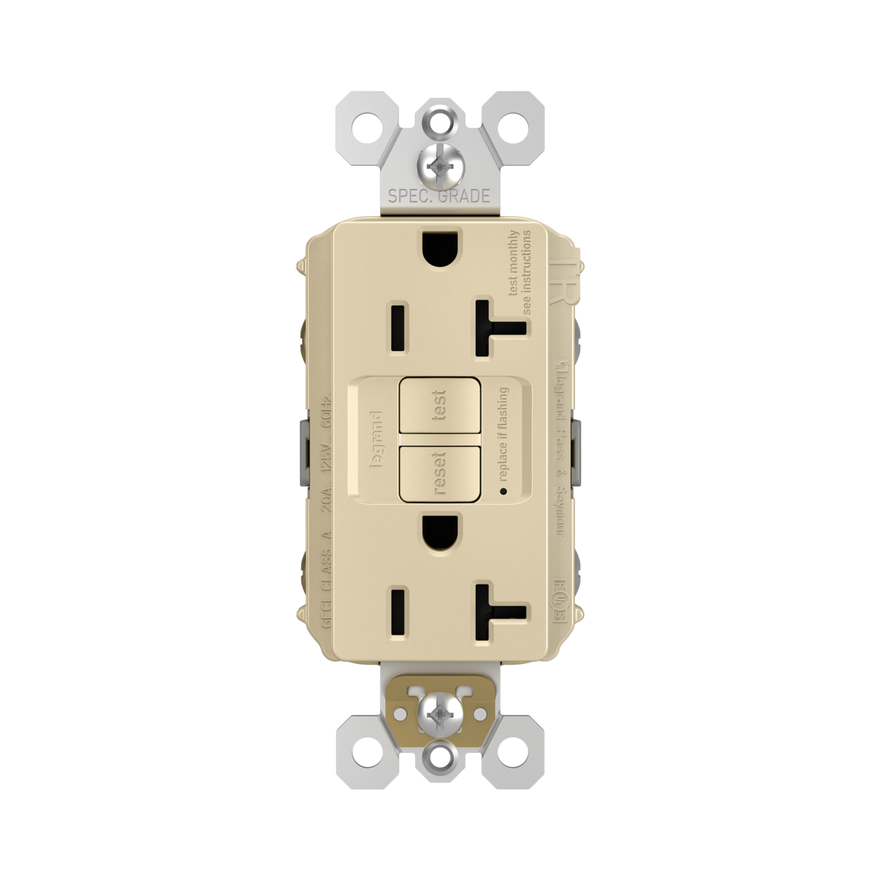 GFCI Receptacle: TR, 20A