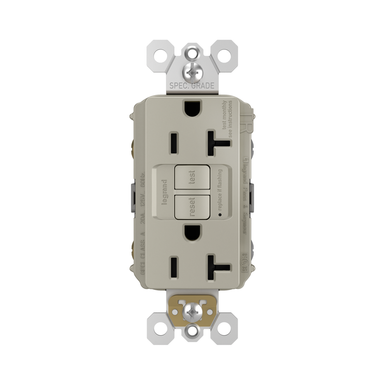 GFCI Receptacle: TR, 20A