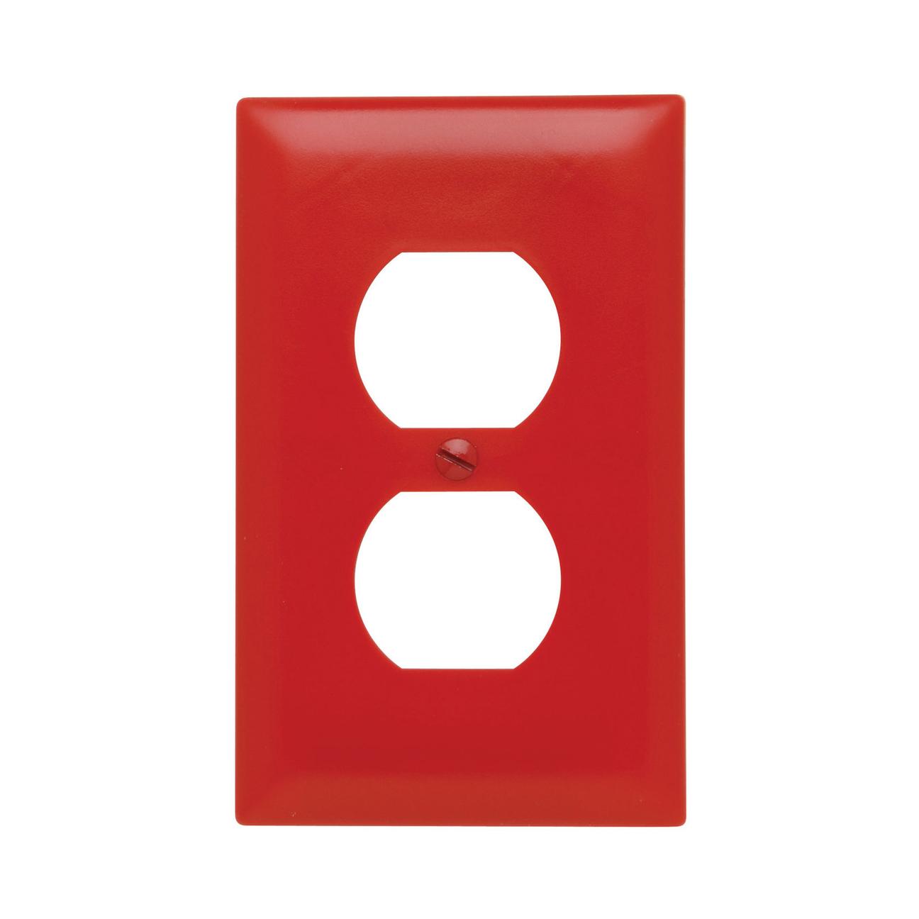 Wall Plate: 1G Duplex Receptacle