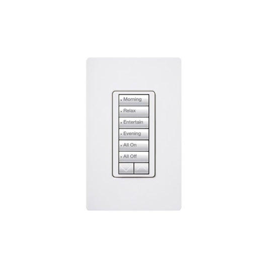 RA2 Hybrid Keypad, White