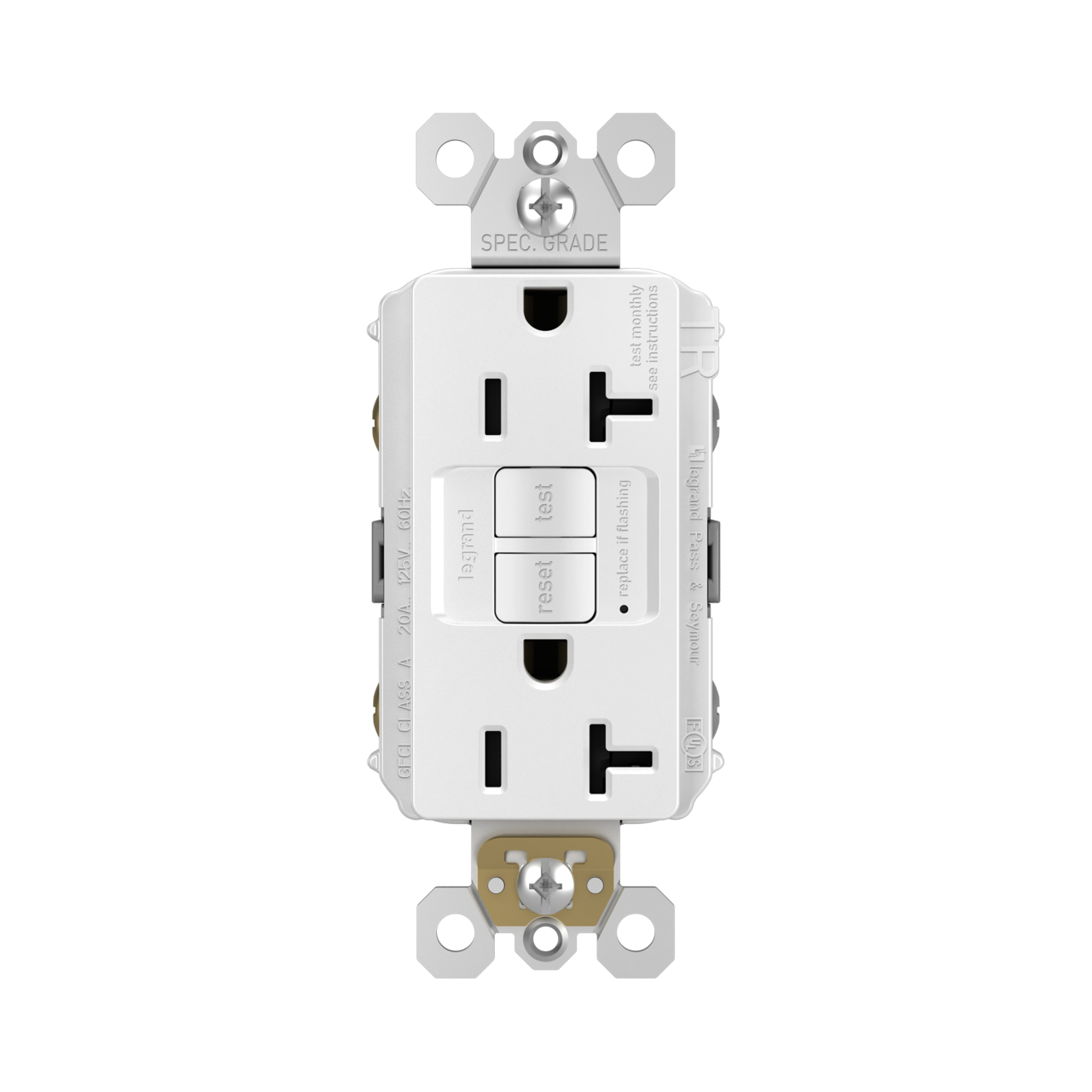 GFCI Receptacle: TR, 20A