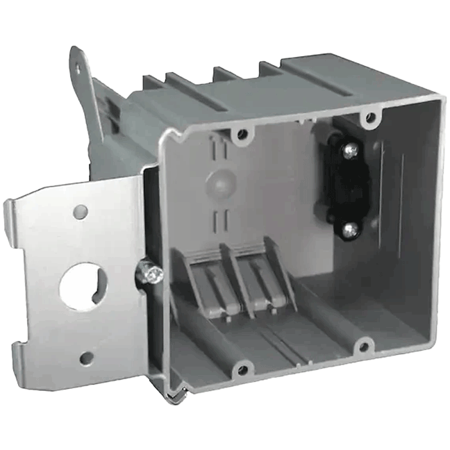 Plastic Box: 1-gang Adjustable, Horizontal – JSA Lighting