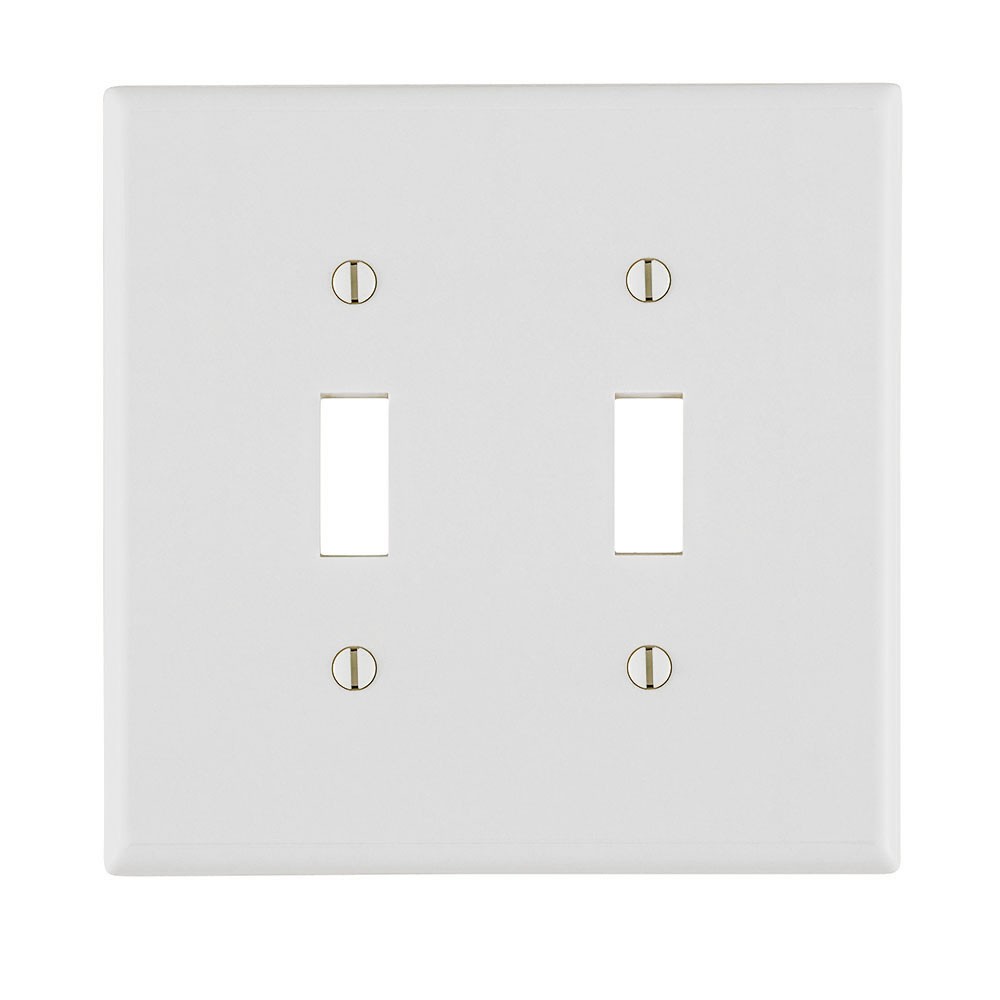 Wall Plate: 2G Toggle Switch