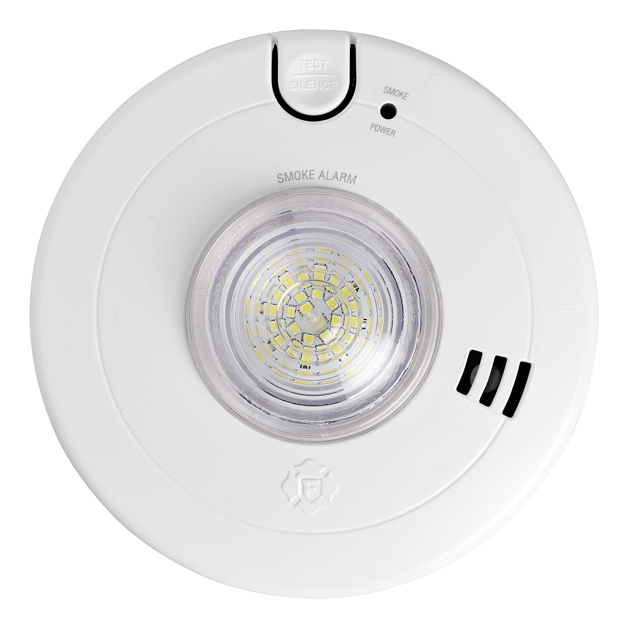 120V Photoelectric Smoke Alarm w/LED Strobe (Hearing Impaired)