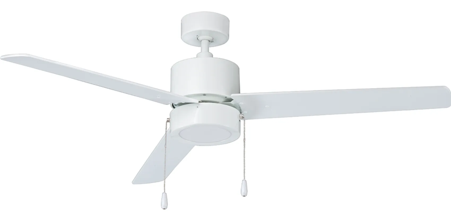52" Aldea III, 3-Blade Fan w/ LED