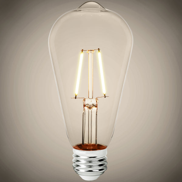 S14 Filament Bulb LED, E26 Base