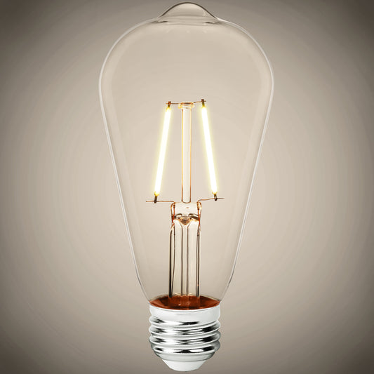 S14 Filament Bulb LED, E26 Base