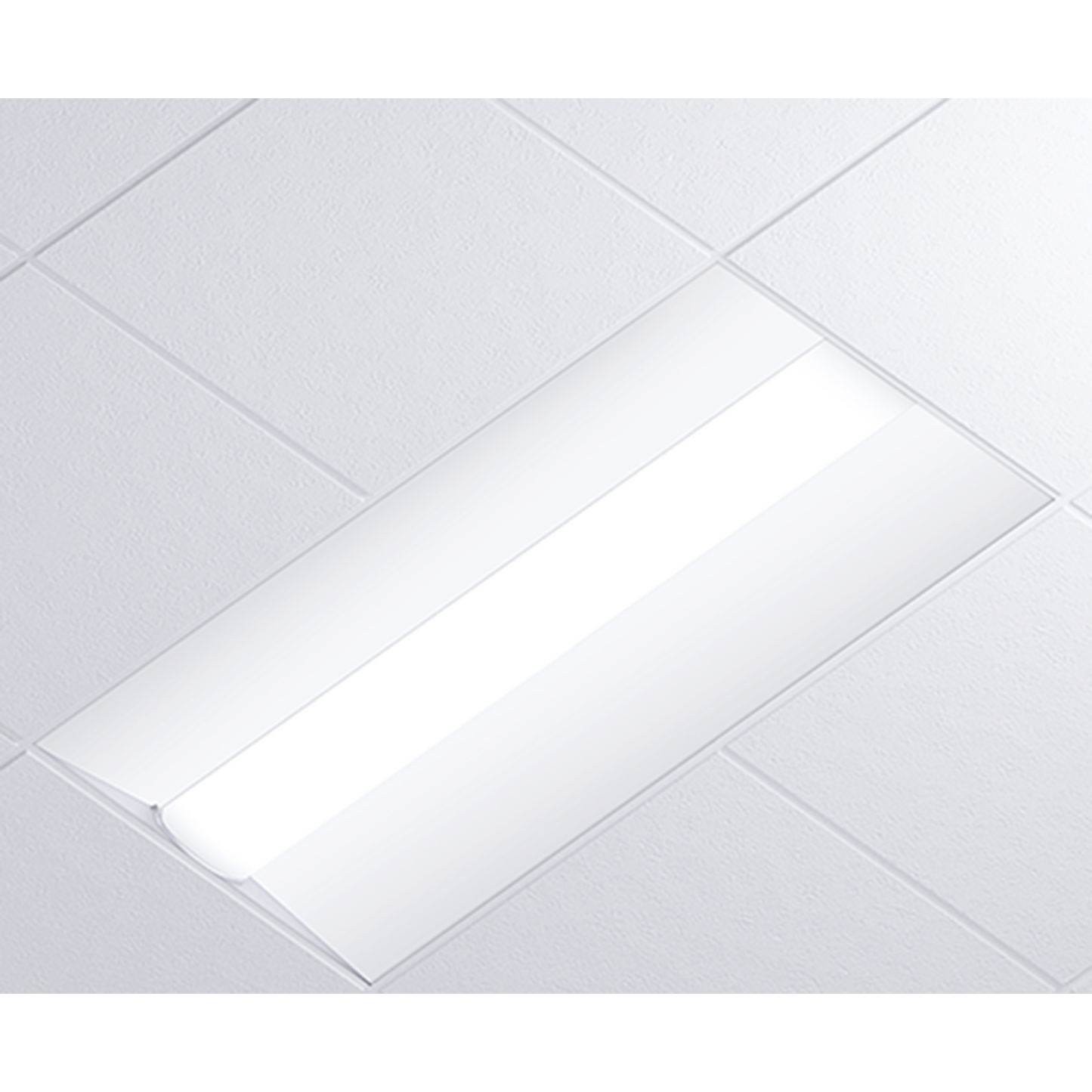 2'x4' LED Recessed Troffer, Selectable Wattage & CCT