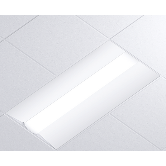 2'x4' LED Recessed Troffer, Selectable Wattage & CCT
