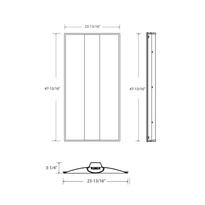 2'x4' LED Recessed Troffer, Selectable Wattage & CCT