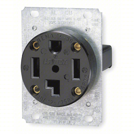 Receptacle: 30A, NEMA 14-30R